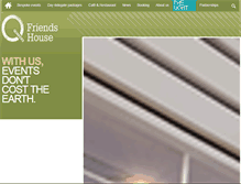 Tablet Screenshot of friendshouse.co.uk
